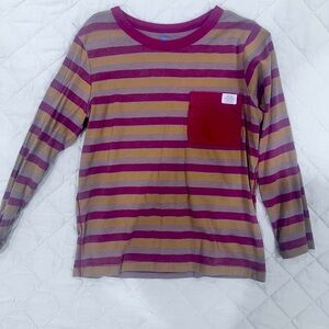 Pink Chicken boys striped crew neck 
Size 4